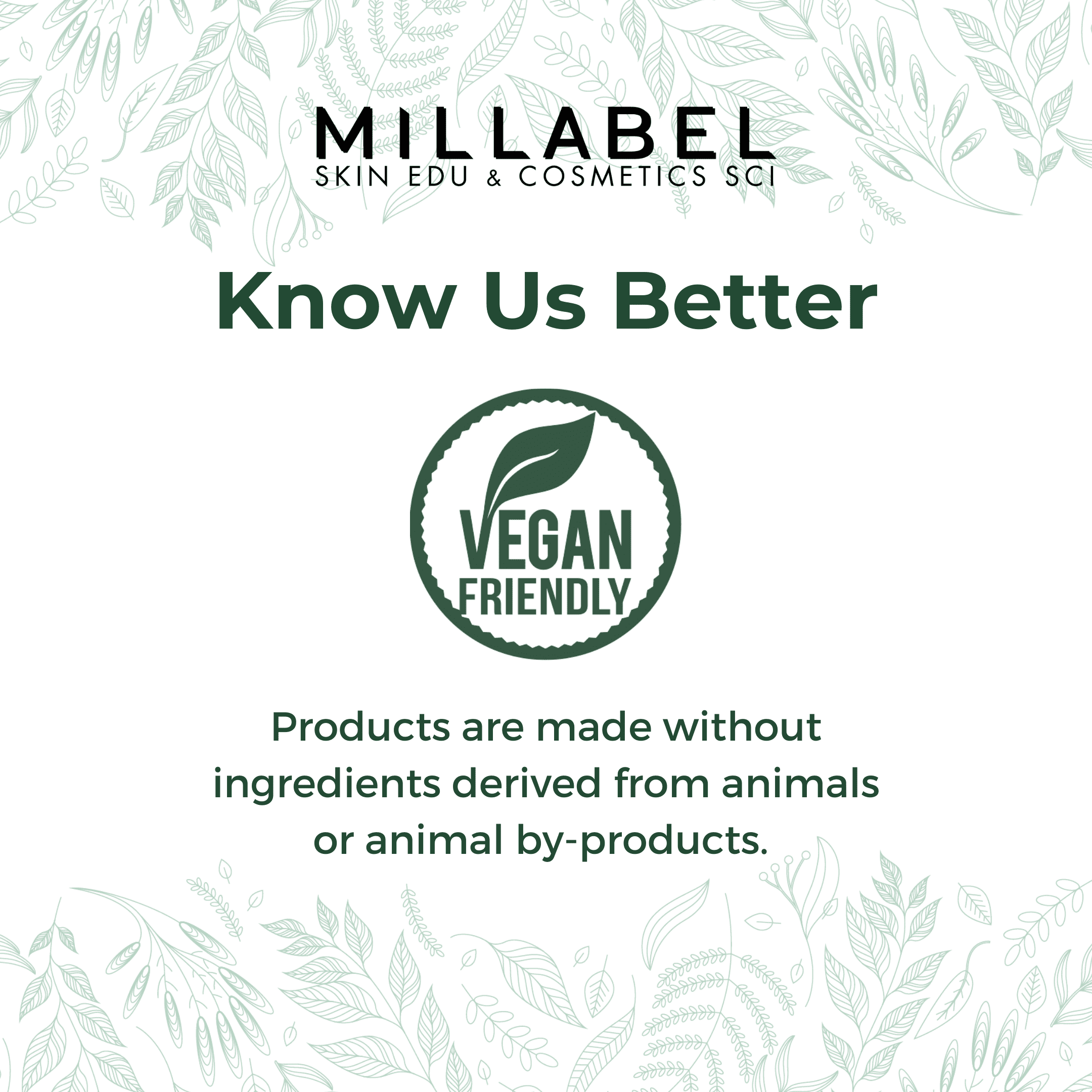 What is Vegan Skincare? Millabel the Vegan Certified Skincare Products! 什么是纯素护肤品？